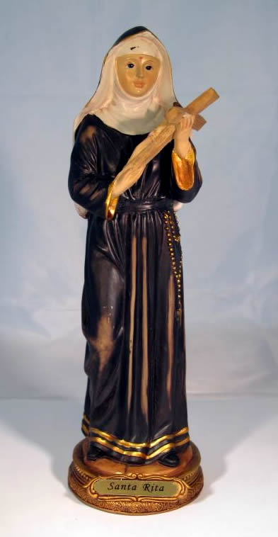Statuette of Sainte Rita Statuette of Sainte Rita