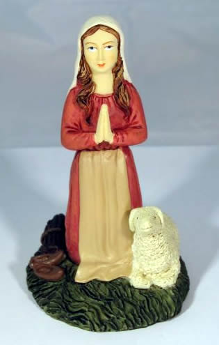 Bernadette's Prayer to Our Lady Mary Statuette Bernadette's Prayer to Our Lady Mary Statuette