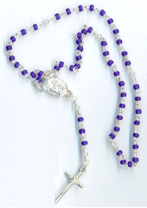 Little sapphire rosary Little sapphire rosary