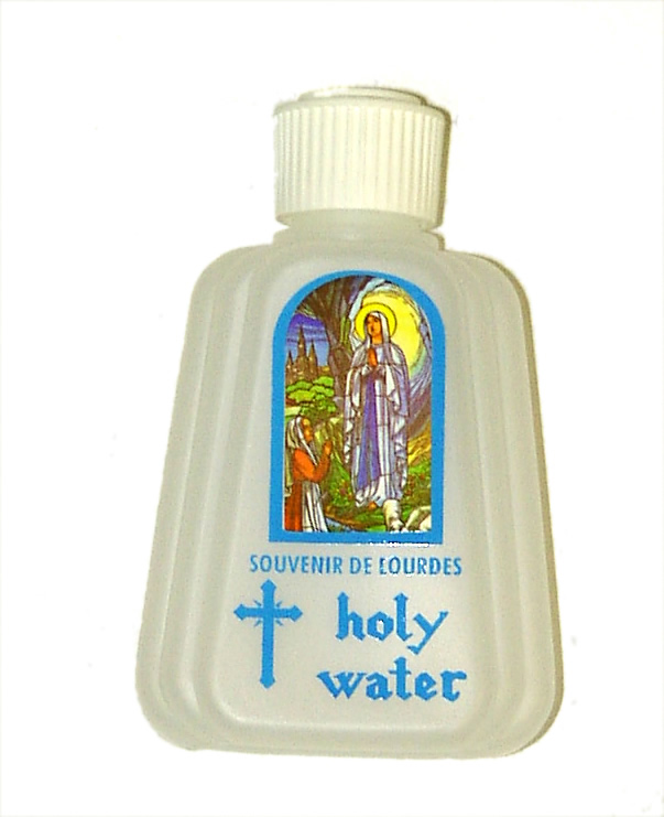 Gourd filled with Lourdes Water