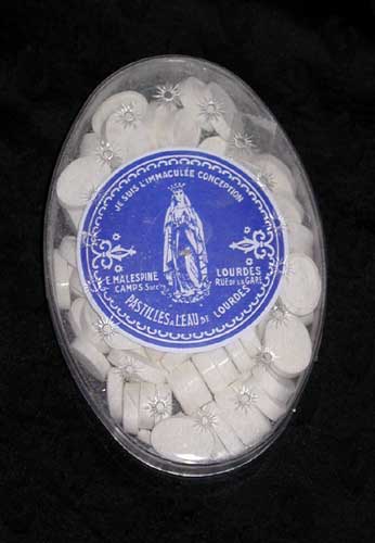 Medium box of special Lourdes Water candies Medium box of special Lourdes Water candies