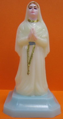 Bernadette's Prayer to Our Lady Mary Statuette