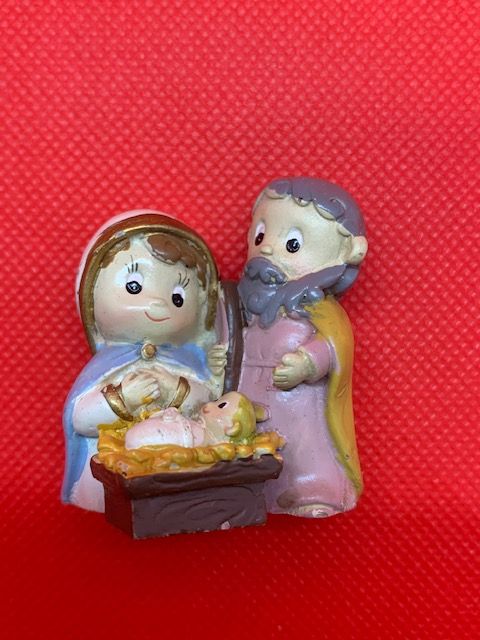 Small nativity statuette