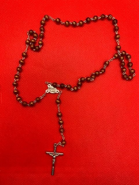 Fancy rosary beads and crucifix